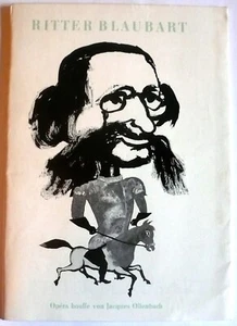 Theaterprogramm, Komische Oper Berlin, Riiter Blaubart, 1971 - Bild 1 von 2