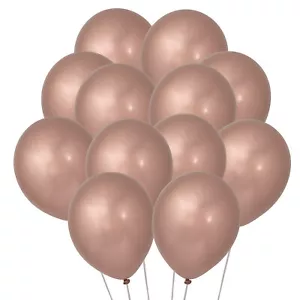 Chrome 11" Latex Balloons, Party Decor, 25 Pieces - Picture 1 of 1