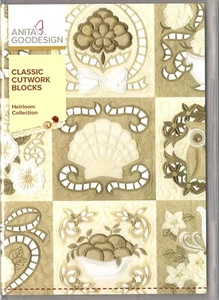 CLASSIC CUTWORK BLOCKS Machine Embroidery Design CD 199 AGHD Anita Goodesign NEW - Picture 1 of 2