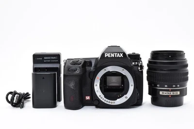 PENTAX K-5 16.3MP DSLR Digitalkamera Körper W/18-55mm Objektiv Set Aus Japan - Bild 1 von 4