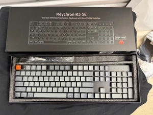KEYCHRON K5 PRO WIRELESS CUSTOM KEYBOARD BROWN SWITCH - Zdjęcie 1 z 5
