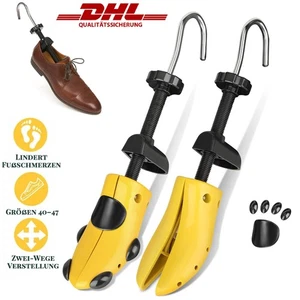 2 Stück Schuhspanner Schuhdehner Premium Schuhweiter Holz Schuhstrecker 40-47 EU - Bild 1 von 20
