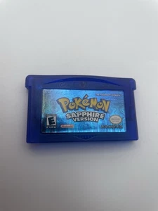 Pokemon Zafiro Nintendo Gameboy Advance GBA AUTÉNTICO - Probado AHORRA LIMPIO - Imagen 1 de 14