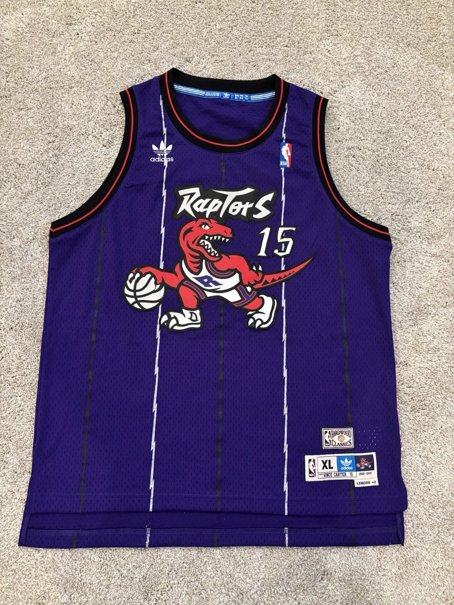 値下げ可　Vince Carter Champion Rookie Jersey Vince Carter Champion Jersey 14-16 Boys Large Toronto Raptors