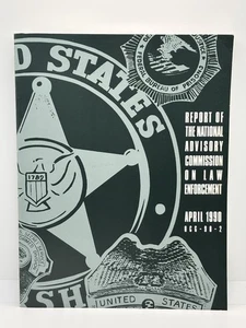 Report Of The National Advisory Commission On Law Enforcement 1990 #LikeNew - Picture 1 of 10