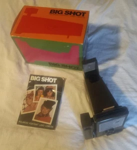 Vintage Polaroid BIG SHOT Portrait Land Camera Orginal Box & Manual - Picture 1 of 12
