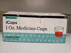 Klar graduiert Kunststoff Medizin Becher, 1 Unze. (30 ml) Fassungsvermögen - Kiste mit 5.000 - Bild 1 von 7