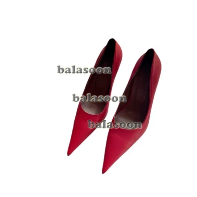 2026 Spring Summer Fashion Temperament Women's Shoes Heels Pointed Single Shoes - Image 1 of 4
