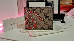 Original Gucci Geldbörse Schlange Beige 🐍 Lupenreines Full Set - Bild 1 von 14