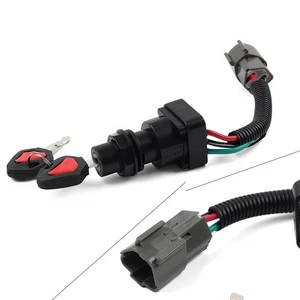 Ignition Switch RC461-53962 Fit Kubota KX018 KX057 KX080 KX16 SVL75 SVL75C SVL95 - Picture 1 of 12