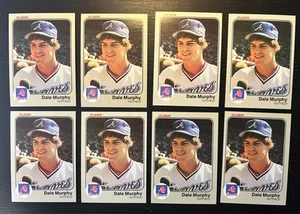 1983 Fleer Dale Murphy Lot (8) #142 NM-MT/MINT Braves HOF Vintage MLB - Bild 1 von 2