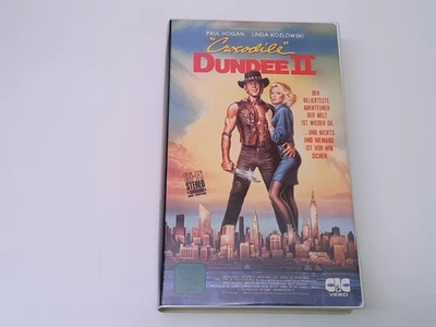 Crocodile Dundee II 2  1988 Uncut VHS German PAL CIC Video Großbox Paul Hogan - Bild 1 von 4