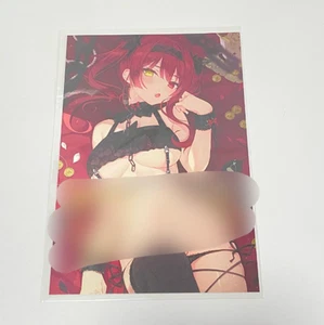 Postal de cumpleaños Hololive Houshou Marine 2020 con mensaje estilo escrito a mano - Imagen 1 de 1