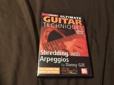 Lick Library Ultimate Guitar Techniques SHREDDING WITH ARPEGGIOS DVD Danny Gill - Image 1 of 2