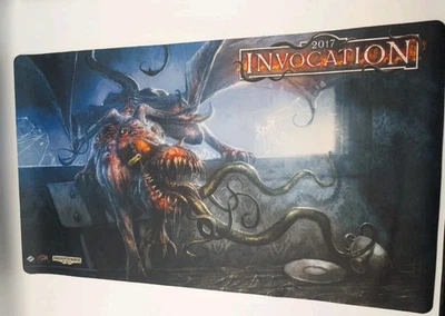 Arkham Horror LCG 2017 Invocation Promo Playmat Fantasy Flight Card Game - Image 1 of 4