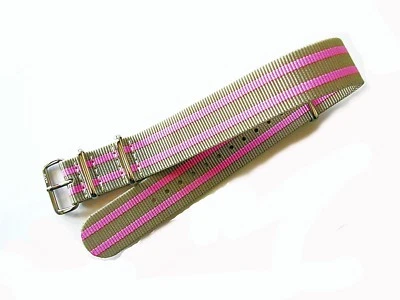 NATO G10 ® 5 Rayas Prem Nylon Correa Deportiva Militar RAF Bond IW SUISSE Foto 1 de 4