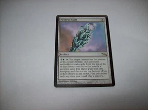 MTG - Proteus Staff - Mirrodin - Rare Artifact LP Free Ship & Tracked - Picture 1 of 4