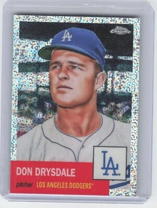 2022 Chrome Platinum Anniversary Don Drysdale #335 Mini Diamond Refractor /150  - Picture 1 of 2