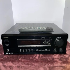 Onkyo AV Receiver 5.1 Channels Surround Sound Dolby 75 Watts AM/FM TX-DS595 - Picture 1 of 9
