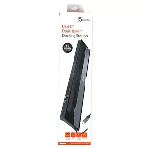 j5create USB-C Dual HDMI Dockingstation Neu im Karton - Bild 1 von 7