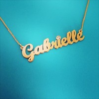 14 karat gold chain, Personalized 14k 
