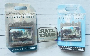 Spille Disneyland Galaxy's Edge STAR WARS 2017 Edizione Limitata + Porta Pass Disney - Foto 1 di 8