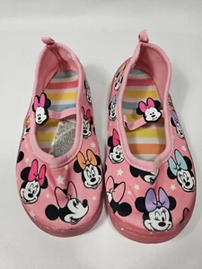 Disney Store Minnie Mouse Swim Shoes for Kids Size 12 Pink LN - Picture 1 of 14