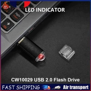 # CW10029 Clé USB 2.0 haute vitesse avec capuchon transparent (2 Go noir) - Bild 1 von 12