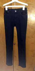 DL1961 Coco Curvy Straight Jeans Flatiron Dark Wash 4 Way Stretch Womens Size 26 - Picture 1 of 9