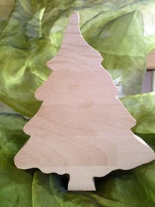 Tannenbaum aus Holz XL 3,6 cm Weihnachtsdekoration Holzdeko Neu Deko Advent - Bild 1 von 5