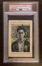 1925 Paulino Alcantara Campeonato de Espana Chocolates Card PSA 1 Barcelona