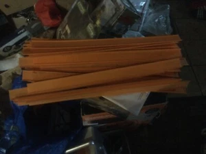 HOT WHEELS REDLINE ORIGINAL ORANGE TRACK 37 PC. 24" LENGTH Good CONDITION - Picture 1 of 1