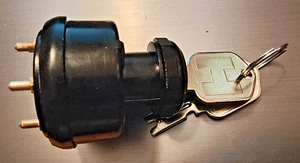 HYSTER 1337114 IGNITION SWITCH (2 KEY) FIT YALE HIGH QUALITY - Picture 1 of 5