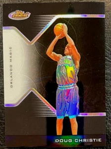 2004-05 Topps Finest Black Refractor #47 Doug Christie #24/29! Magic, Lakers - Picture 1 of 2