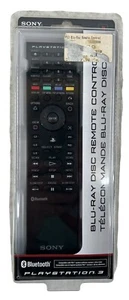 Official Sony PlayStation 3 PS3 Bluetooth Blu-Ray Disc Remote Control NEW Sealed - Picture 1 of 5