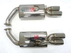 OBX Stainless Axleback 08-09 Pontiac G8 GT 6.0L Exhaust Rear Section only! Kit - Picture 1 of 10