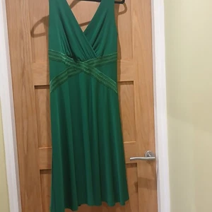 Bravissimo Green Dress Size 16 C-RC - Picture 1 of 4