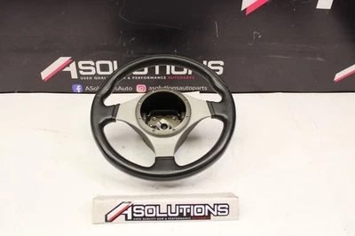 2003-2006 Mitsubishi Lancer Evolution EVO 8 9 MOMO Leather Steering Wheel - Image 1 of 4