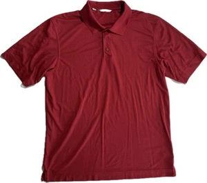 BUENA Talla XL Para Hombres Cutter & Buck Golf Manga Corta Polo Rayas Cuello Rojo - Imagen 1 de 12