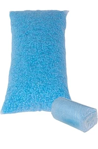 Bolsa de frijoles relleno espuma 10 libras premium espuma viscoelástica triturada fácil relleno almohada - Imagen 1 de 5