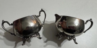 Crema y azucarero vintage Oneida plateados *Falta tapa* Foto 1 de 4