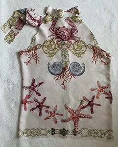 Top de seda Versace vintage - Imagen 1 de 7