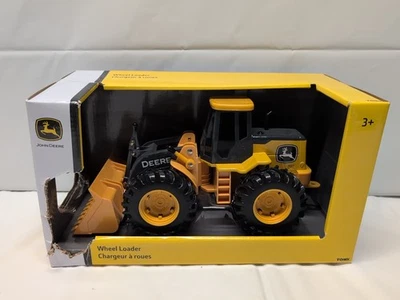 John Deere 11" Yellow Excavator Truck Vehicle Wheel Loader Toy Ages 3+ LP71701 - Image 1 of 4