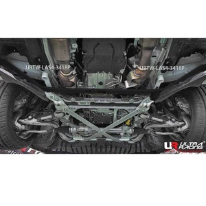 MERCEDES C43 AMG AWD 2015~2018 ULTRA RACING 4 POINT FRONT LOWER SUBFRAME BRACE - Picture 1 of 13