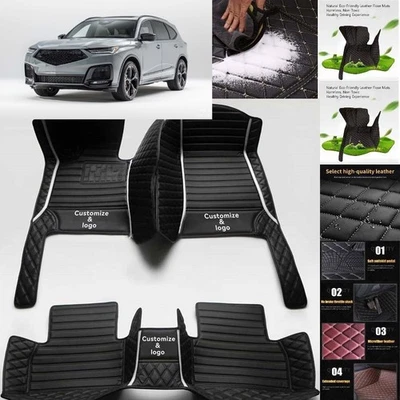 For Acura RDX Car Floor Mats Luxury Waterproof Liners Carpets Cargo Custom Foto 1 de 4