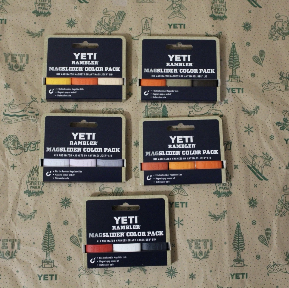 LOTE YETI DE 5 PAQUETES DE TRÍO MAGSLIDER NUEVOS SELLADOS DE FÁBRICA Foto 1 de 1