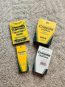 Vtg 1991 Binney & Smith Crayola No 8 Limited Edition AND More UNUSED LOT - Picture 1 of 6