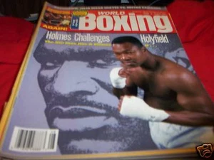 World Boxing Magazin 8/1992 Holmes challenges Holyfield - Picture 1 of 1
