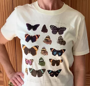 Natural History Museum Butterflies Tee T shirt Women’s 10 Animals Insects £22 - Picture 1 of 14