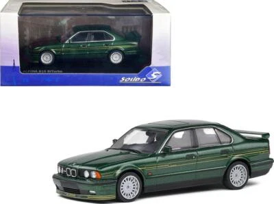 BMW E34 Alpina B10 1994 biturbo Alpina verde metálico 1/43 coche modelo diecast por Foto 1 de 4
